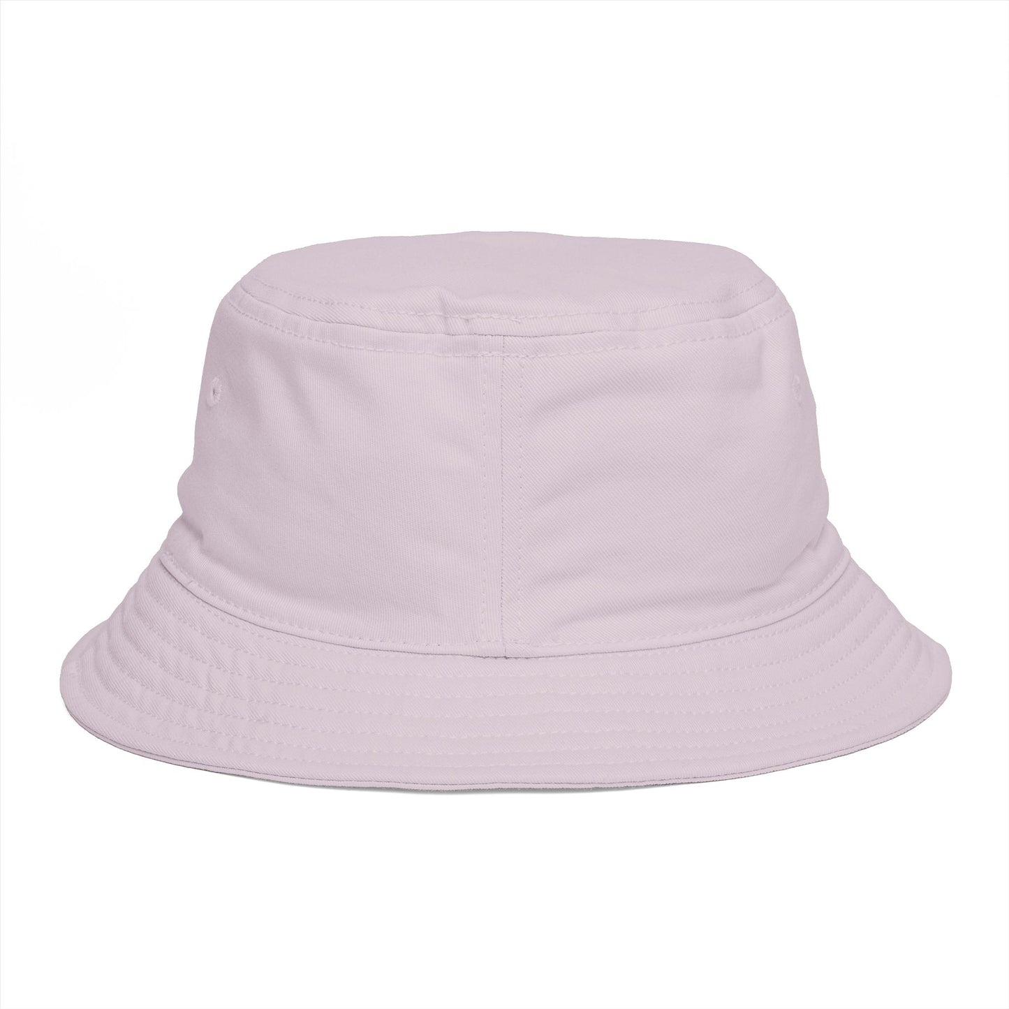 Bucket Hat — 'Bare Witness' Embroidered Brown Streetwear Bucket Hat